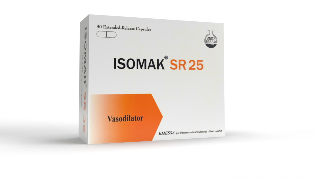 ISOMAK 25 SR – Emessa Pharmaceuticals